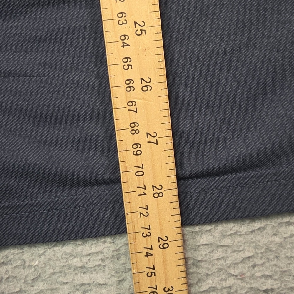 Travis Mathew Shirt Mens L Golf Polo Grey Pima Stretch Preppy Performance Tennis - Picture 13 of 14
